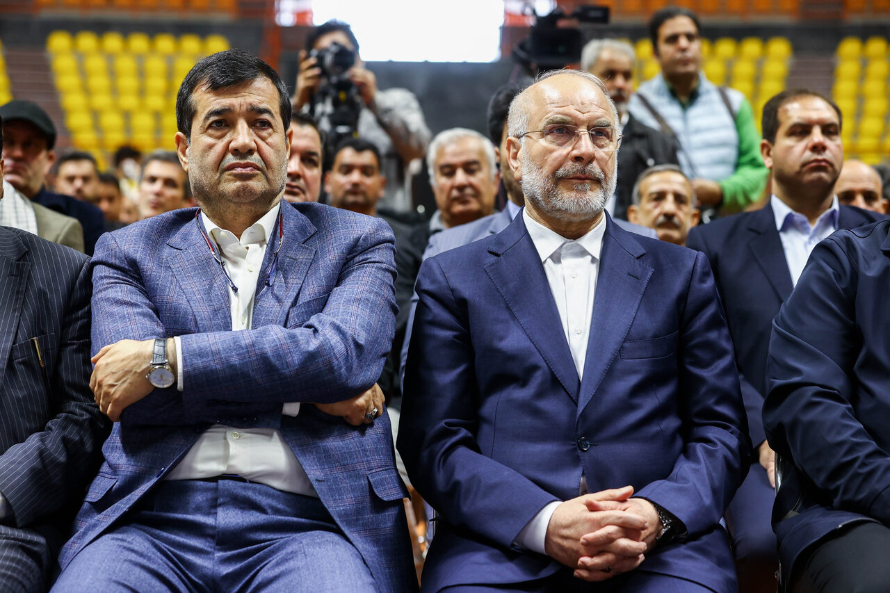  افتتاح خانه کشتی شهدای طرقبه با حضور قالیباف