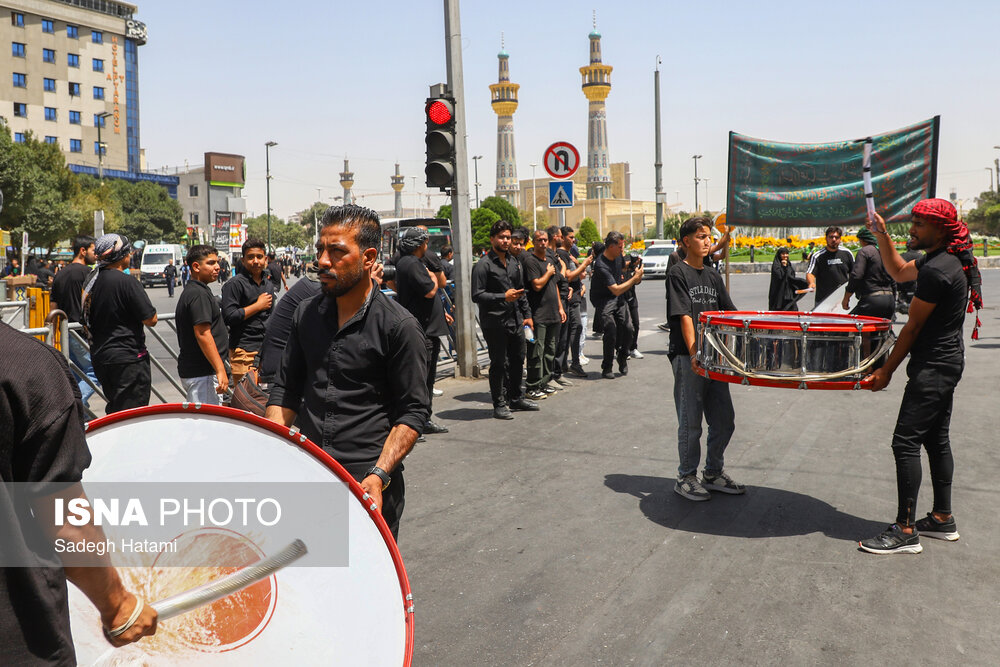 مراسم عزاداری تاسوعای حسینی مشهد