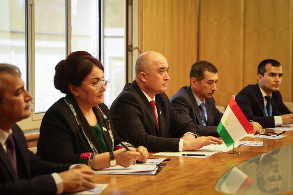 دیدار قالیباف با رئیس مجلس تاجیکستان