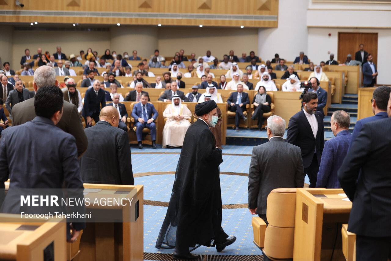 حضور رئیسی در آیین گشایش نمایشگاه ایران اکسپو