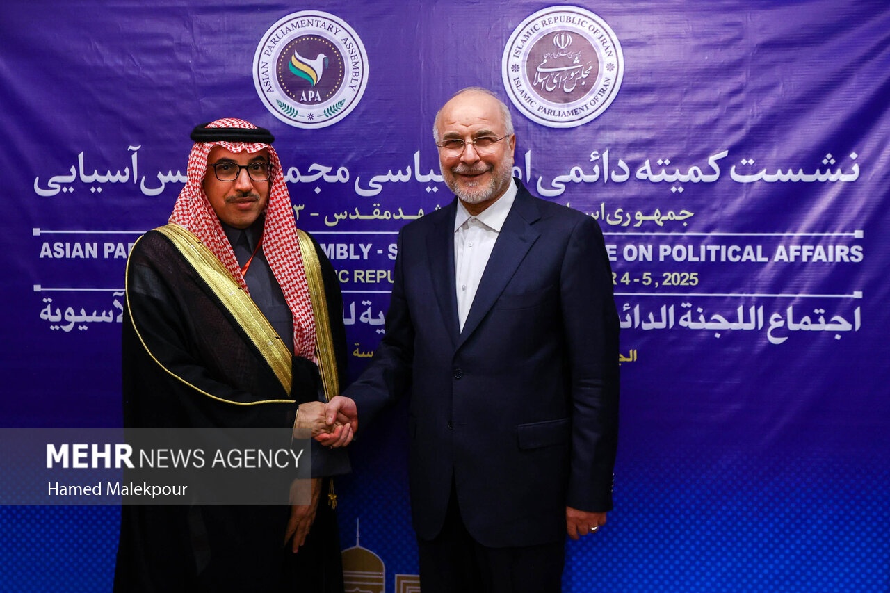 سفر رئیس مجلس به مشهد مقدس