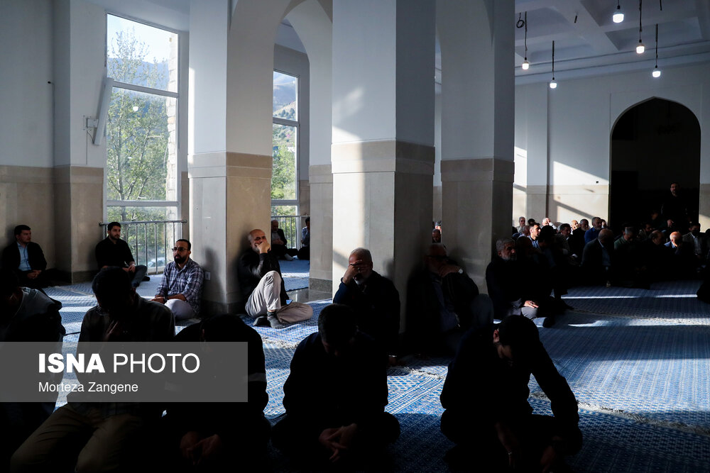 مراسم اولین سالگرد شهادت سردار زاهدی و همراهان