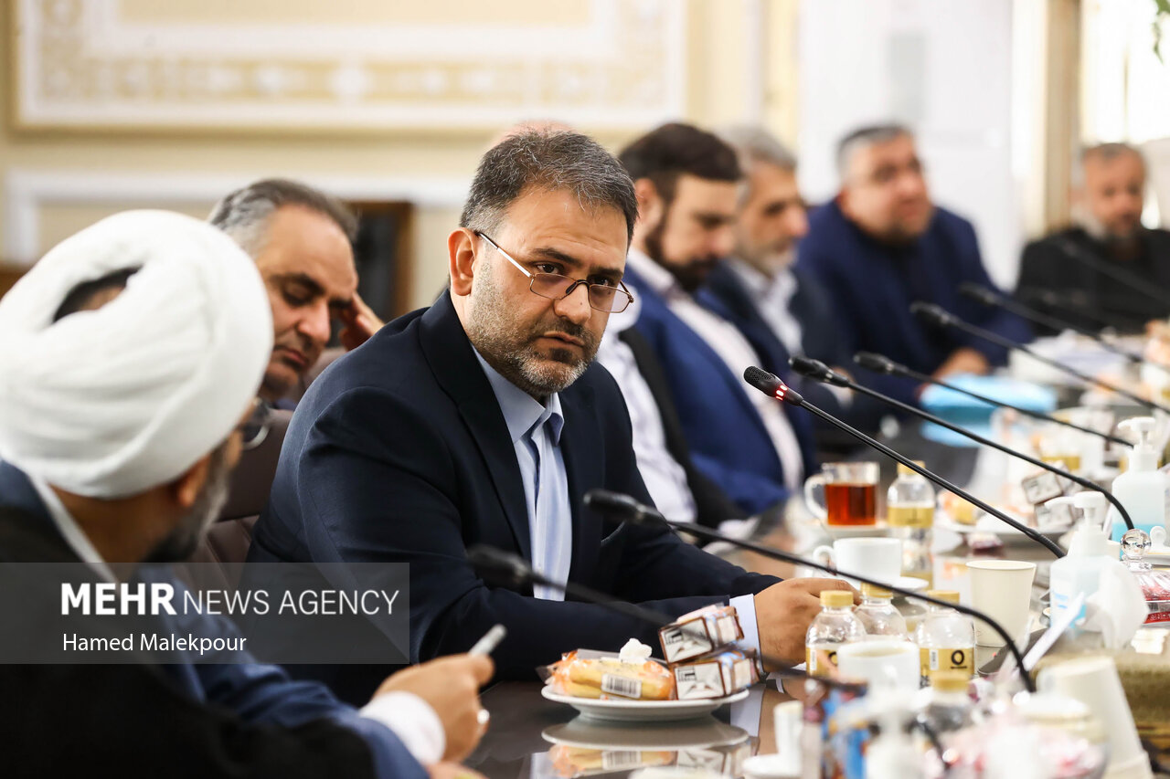 جلسه شورای هماهنگی مجلس با حضور قالیباف