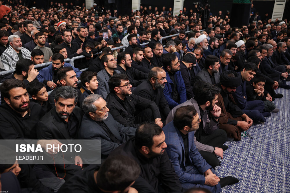 سومین شب مراسم عزاداری در حسینیه امام خمینی(ره)