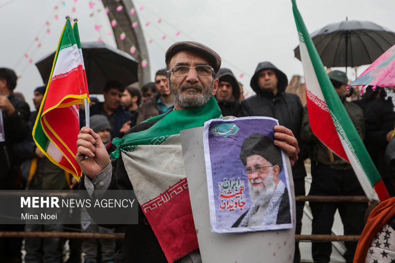 راهپیمایی ۲۲ بهمن در تبریز