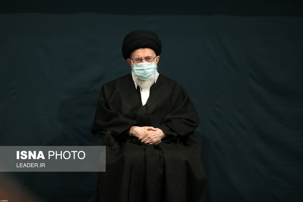 آخرین شب مراسم عزاداری حضرت فاطمه‌زهرا در بیت رهبری