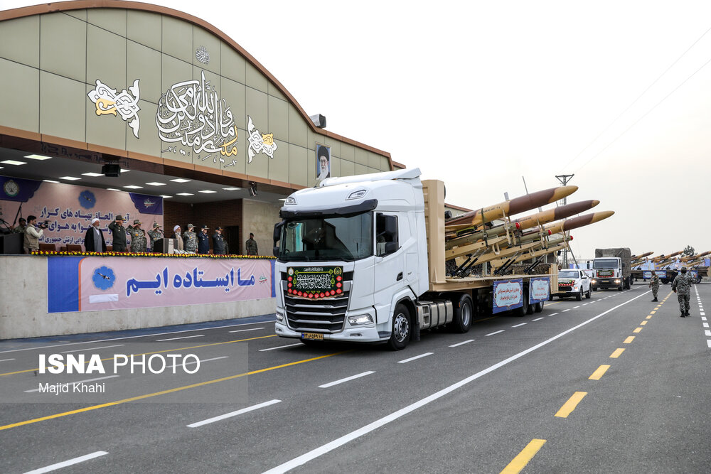 مراسم الحاق پهپادهای کرار به یگان‌های عملیاتی (نپاجا)