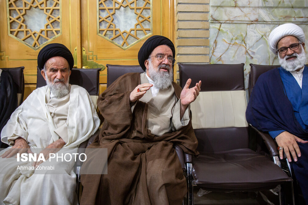 مراسم بزرگداشت شهدای خدمت در حرم حضرت فاطمه معصومه(س)