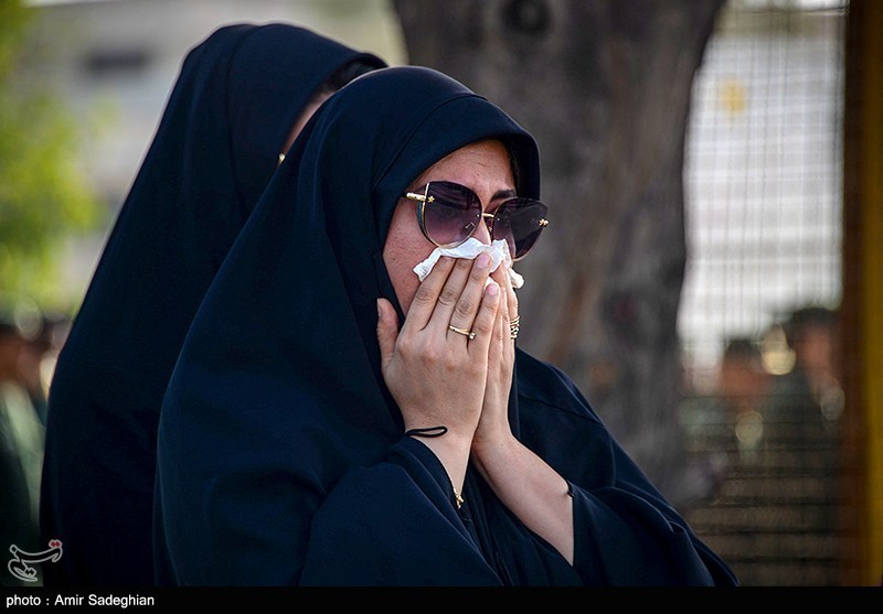 مراسم استقبال از پیکر سردار شهید غیب پرور 