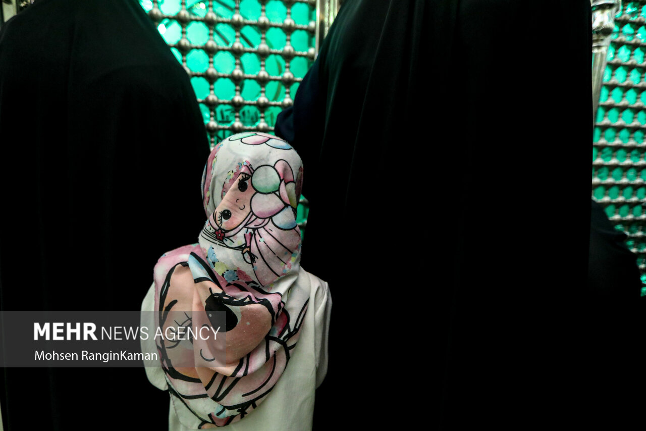 ضریح مطهر آستان مقدس امامزاده صالح (ع)