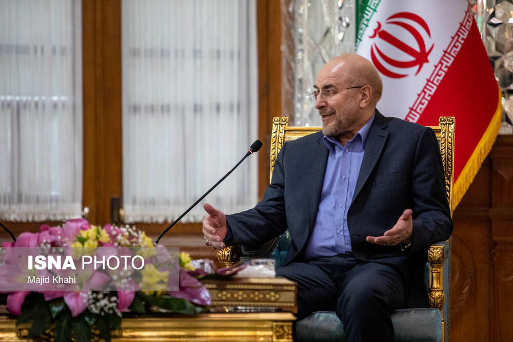  دیدار رئیس و اعضای شورای رهبری حماس با قالیباف 