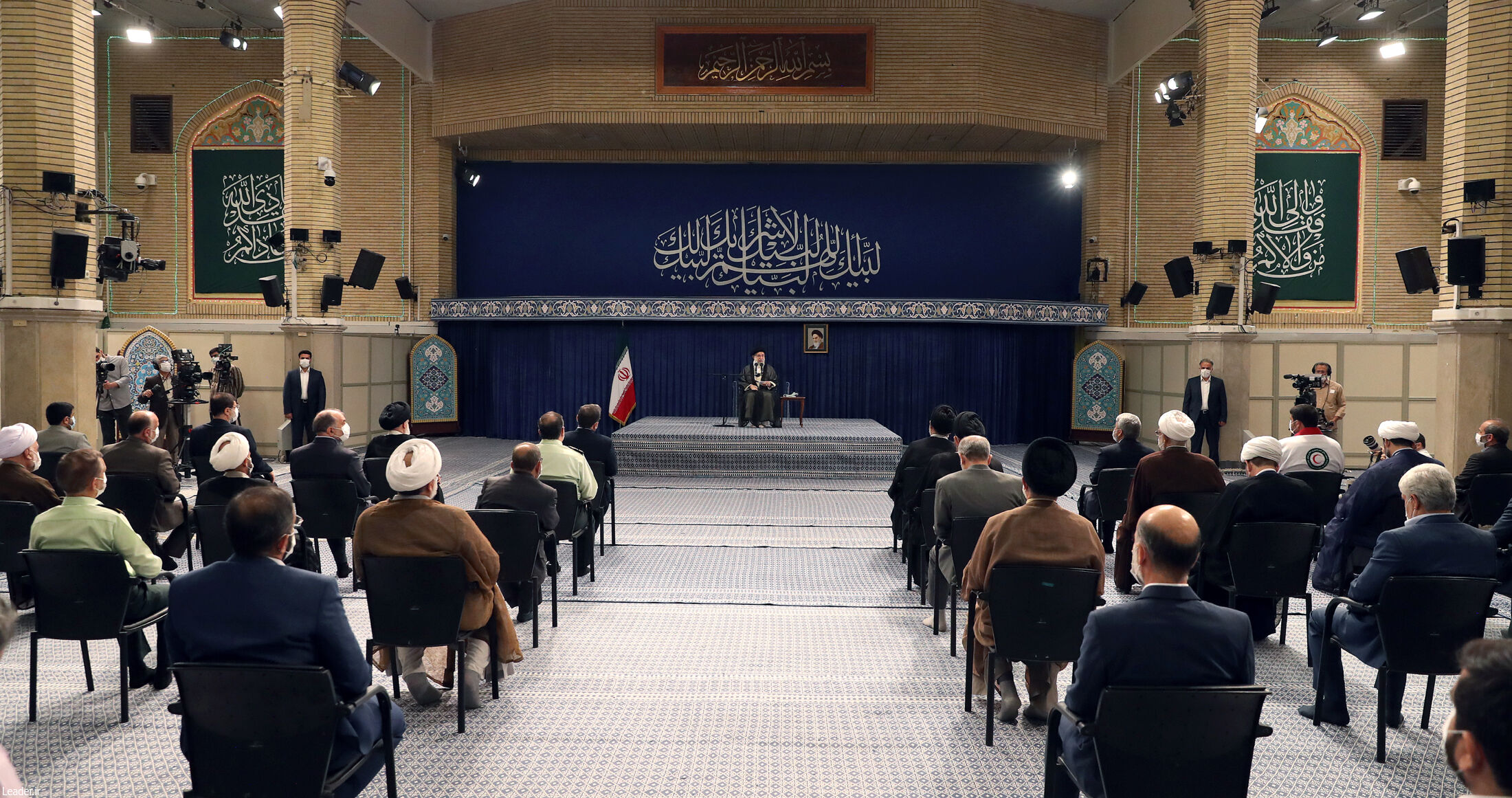  دیدار کارگزاران حج با رهبر انقلاب