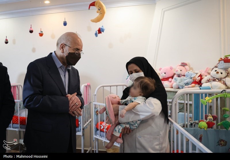 بازدید قالیباف از موسسه خیریه