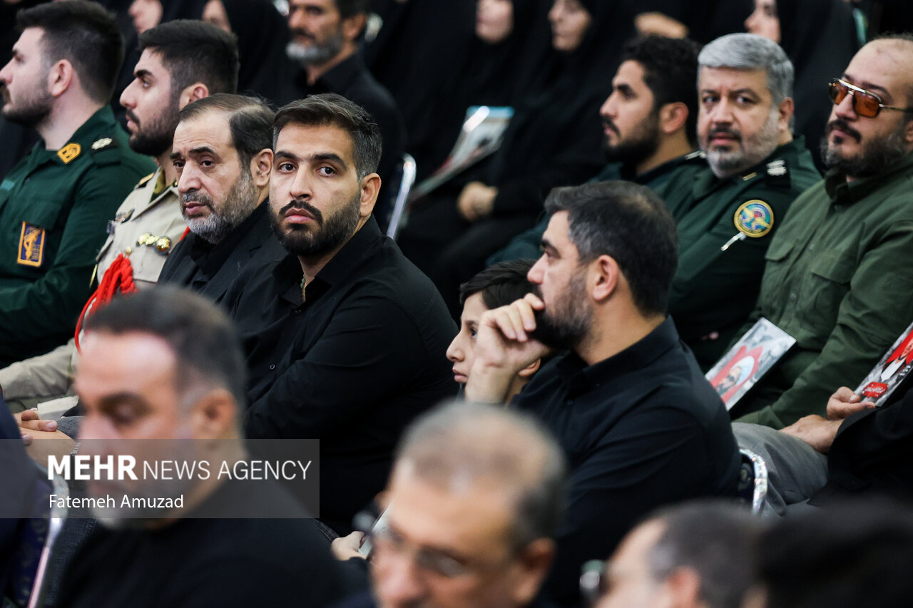 مراسم اربعین شهدای اقتدار ایران