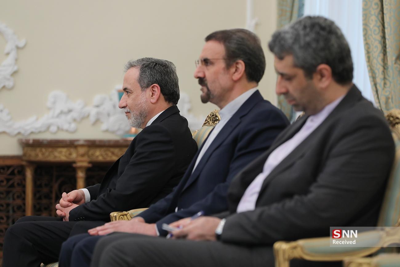 دیدار نخست وزیر و وزیر امور خارجه قطر با رئیس جمهور