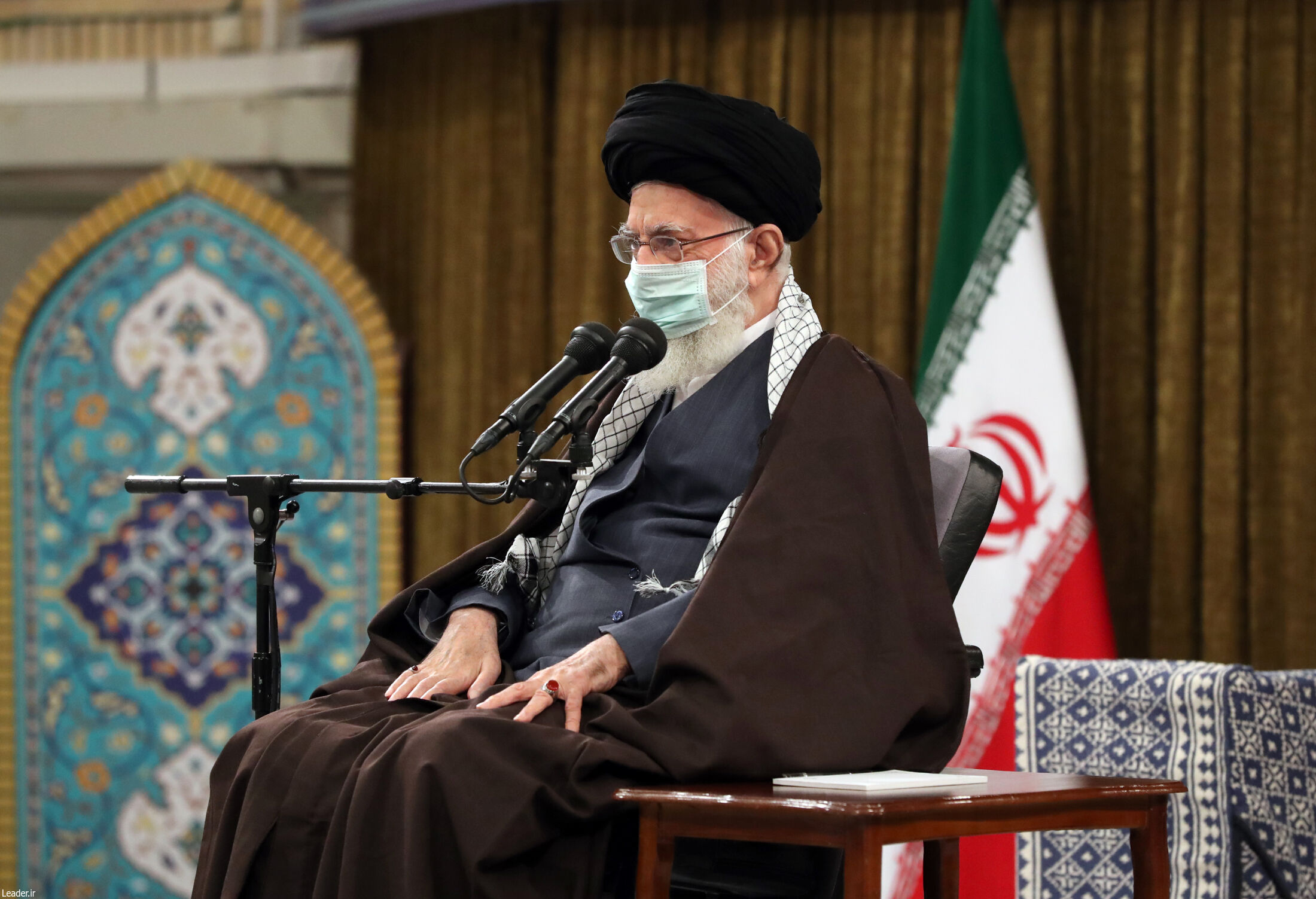 دیدار دست‌اندرکاران کنگره‌ شهدای ایلام با رهبر انقلاب