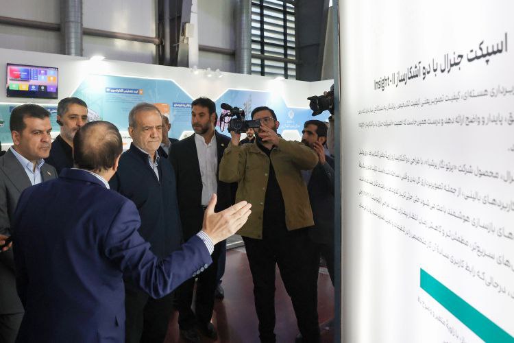 بازدید پزشکیان نانو