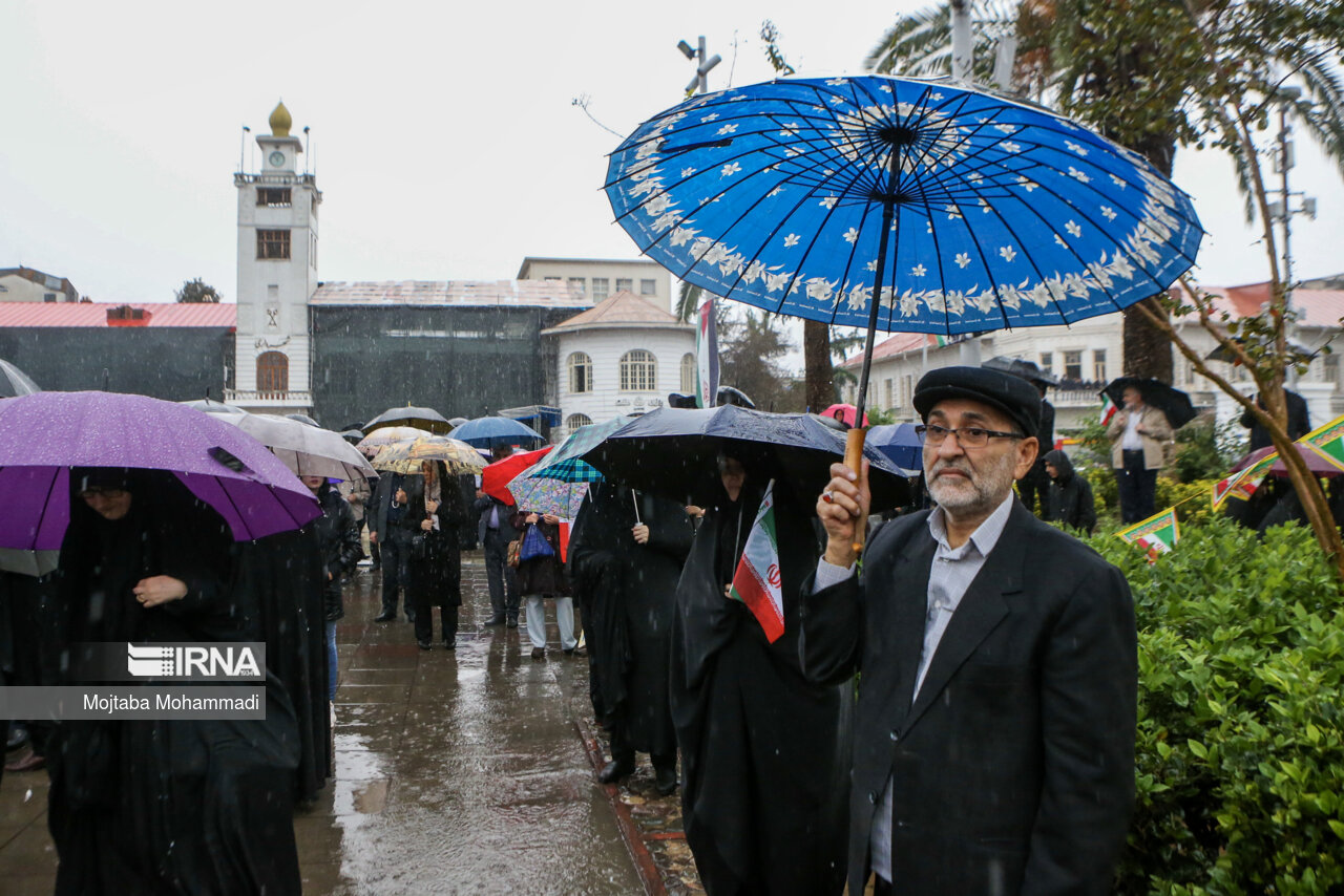 راهپیمایی سیزده آبان ۱۴۰۲- رشت