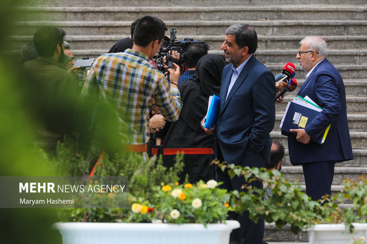 حاشیه جلسه هیئت دولت