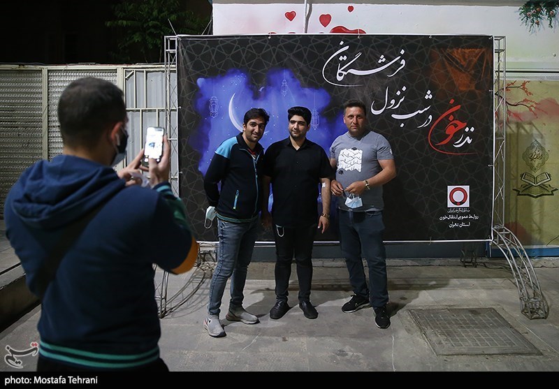  اهدای خون تهرانی ها در شب قدر