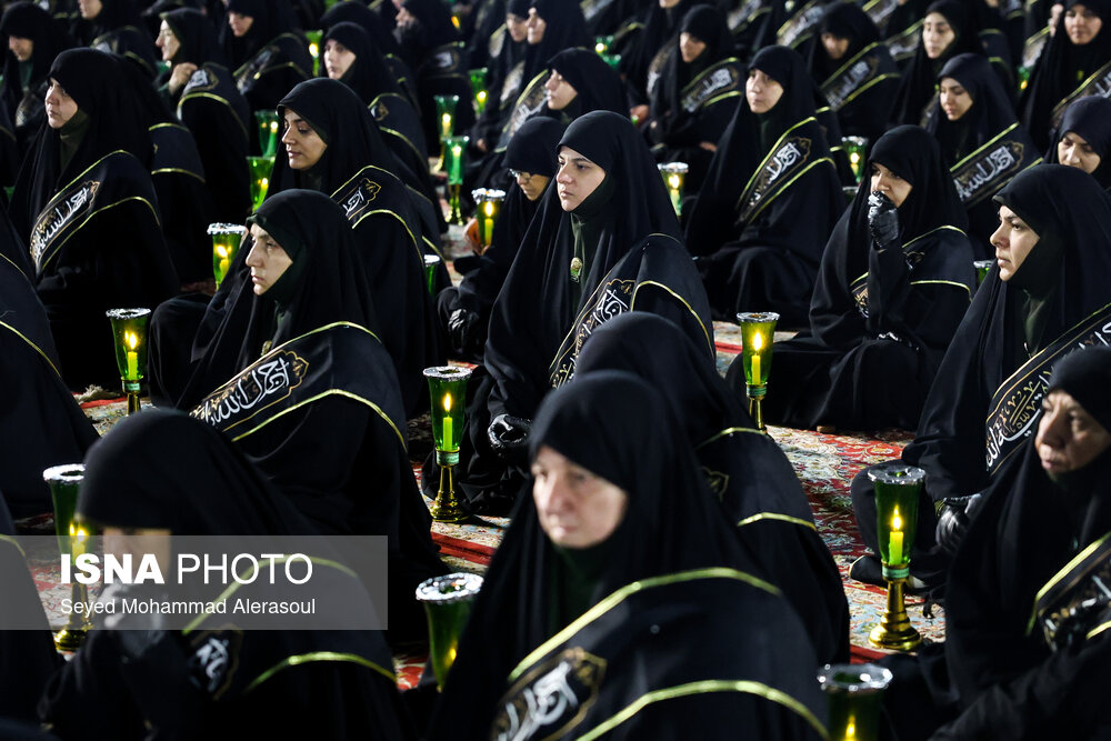 مراسم خطبه خوانی شب شهادت امام رضا (ع)