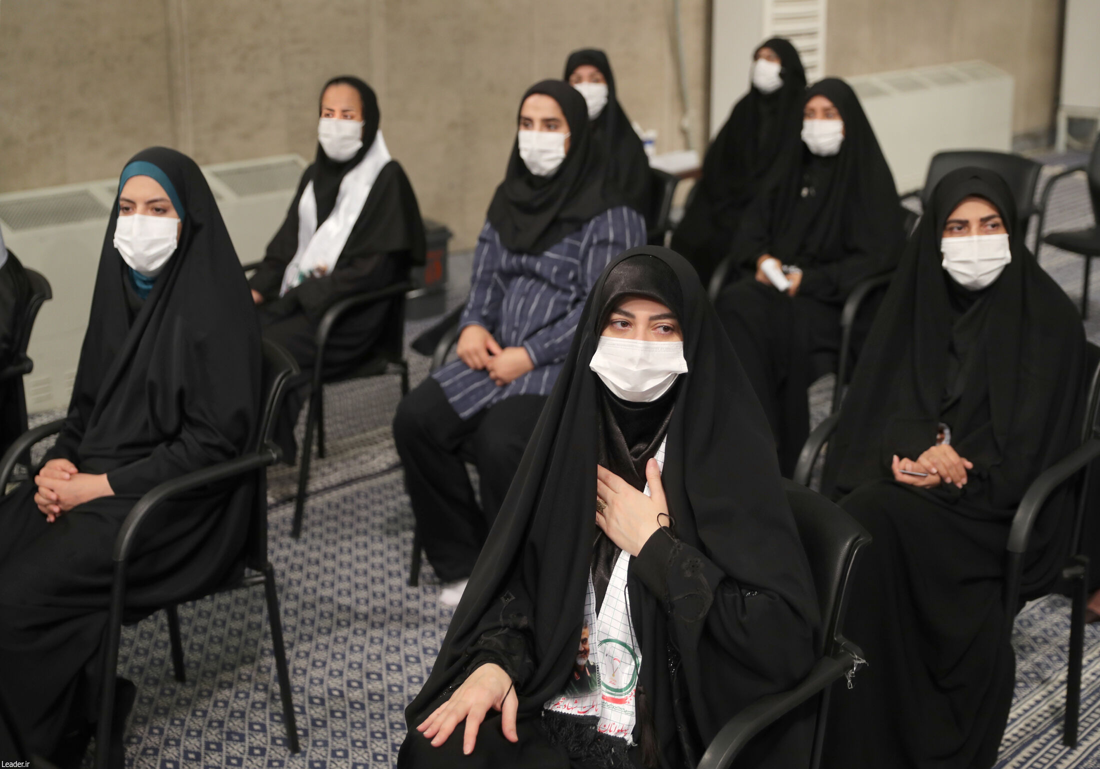 دیدار دست‌اندرکاران دومین کنگره شهدای ورزشکار با رهبرانقلاب