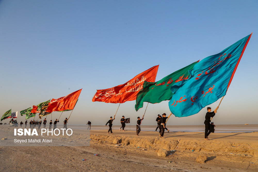 آغاز پیاده روی زائران اربعین از مسیر «رأس‌البیشه» عراق