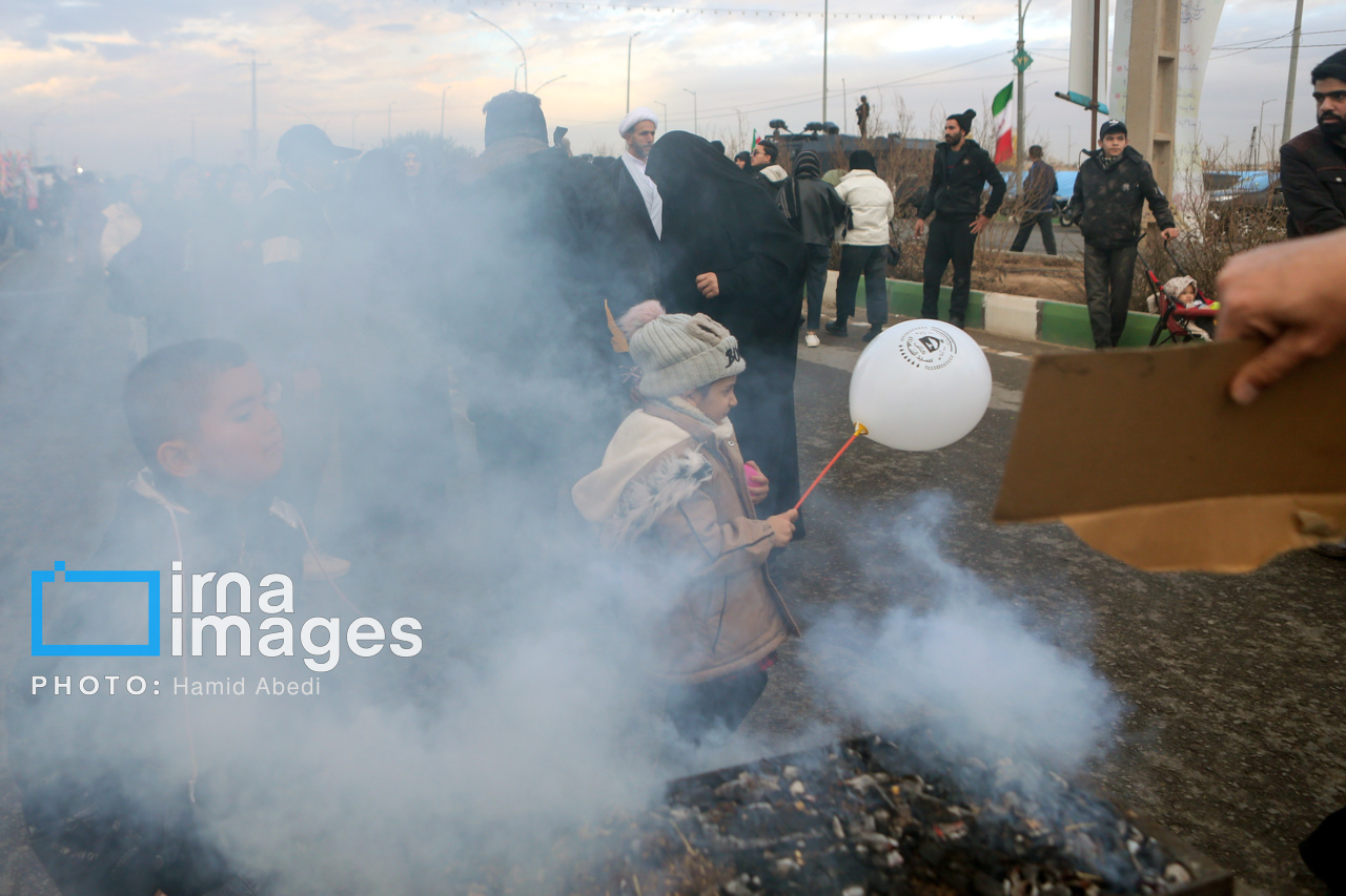 شب نیمه شعبان در مسجد جمکران