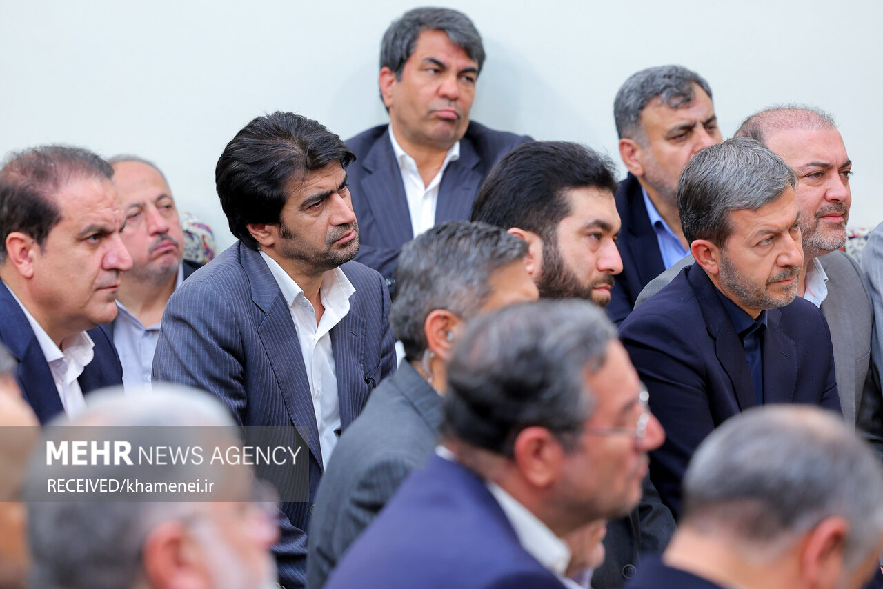 دیدار وزیر کشور و استانداران با رهبر انقلاب