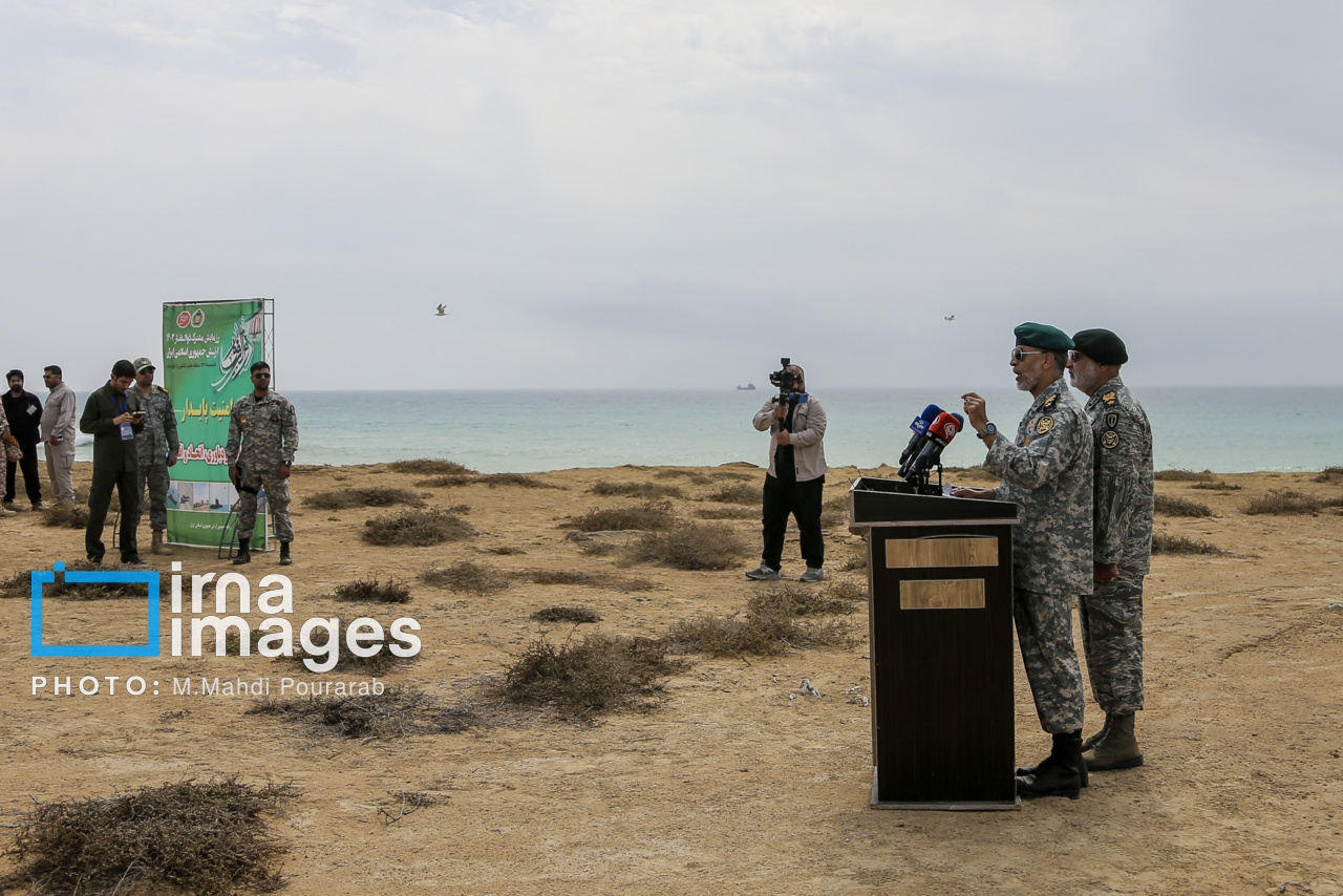 نشست خبری فرمانده رزمایش مشترک ذوالفقار ۱۴۰۳ ارتش
