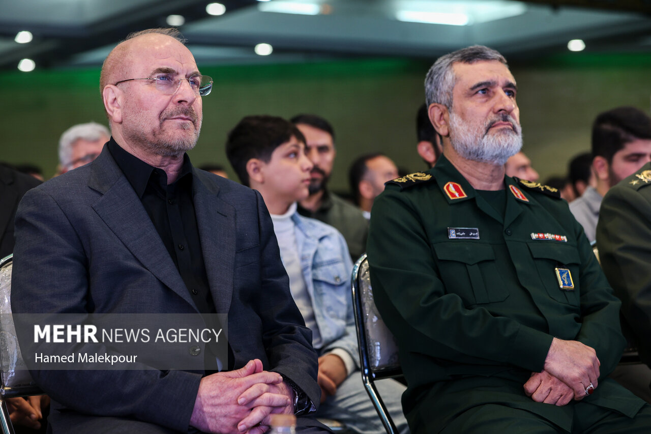 قالیباف در مراسم سیزدهمین سالگرد شهادت سردار شهید حسن طهرانی مقدم