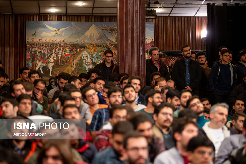 قالیباف در مراسم بزرگداشت روز دانشجو در دانشگاه تهران