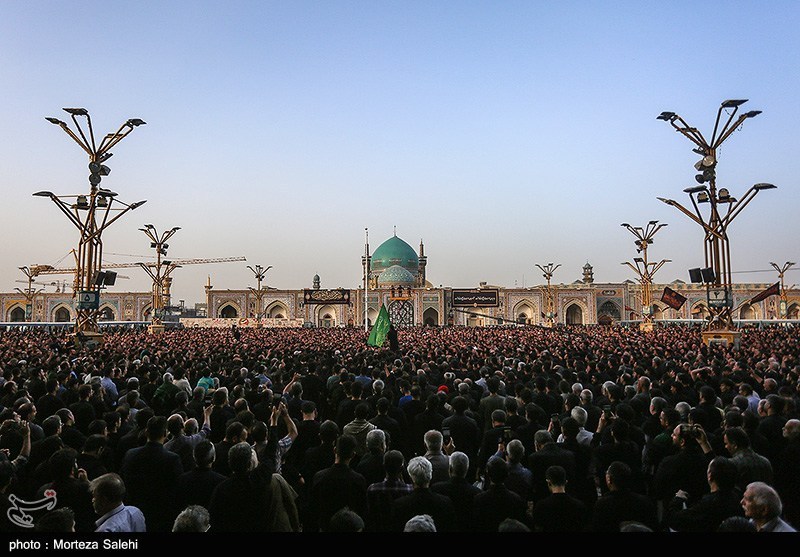 مراسم چهارپایه خوانی روز شهادت امام رضا(ع)