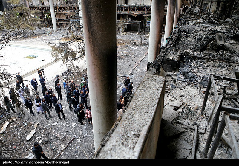 بازدید سفرا از ساختمان شیشه ای صداوسیما