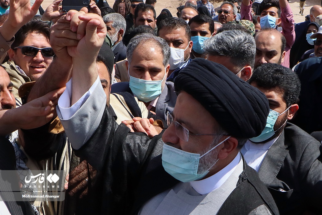 حضور رئیس جمهور در یادمان شهدای شلمچه