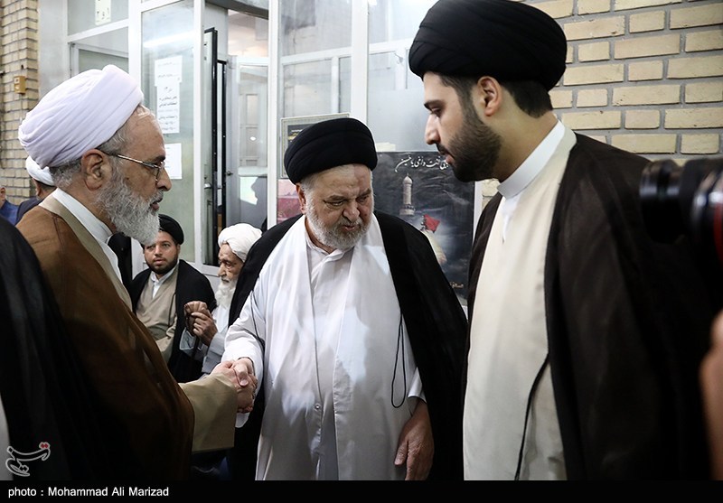  مراسم ترحیم و بزرگداشت همسر آیت‌الله سیستانی در قم