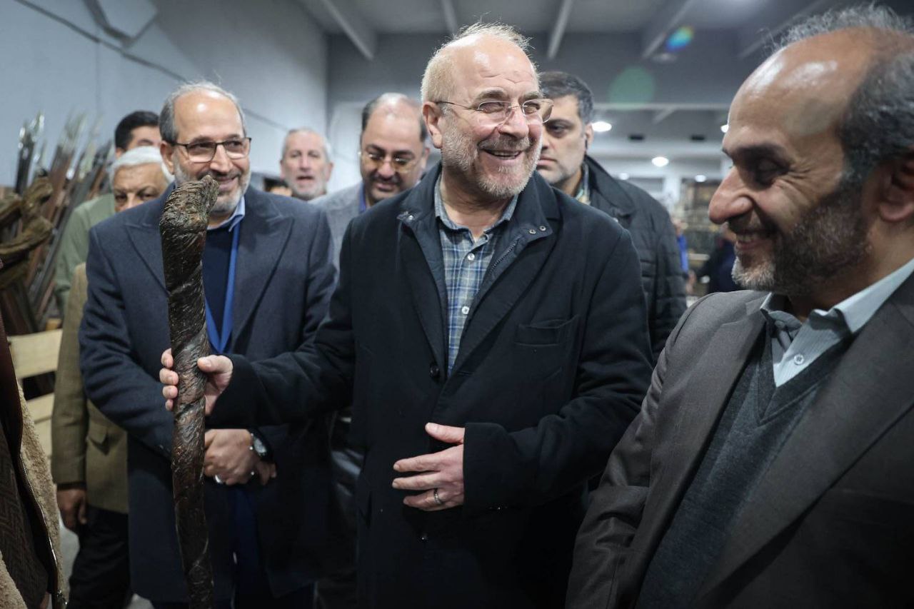  بازدید رئیس مجلس از پشت صحنه سریال «موسی کلیم الله»