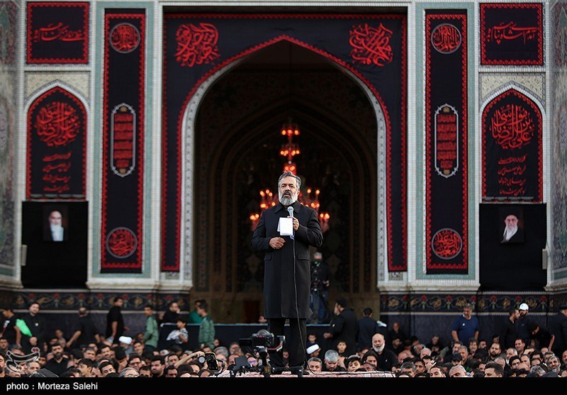 مراسم چهارپایه خوانی روز شهادت امام رضا(ع)
