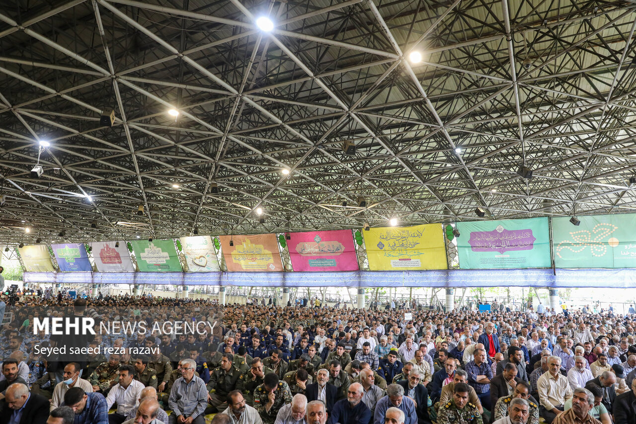 راهپیمایی علیه جنایات رژیم صهیونیستی پس از نماز جمعه در تهران