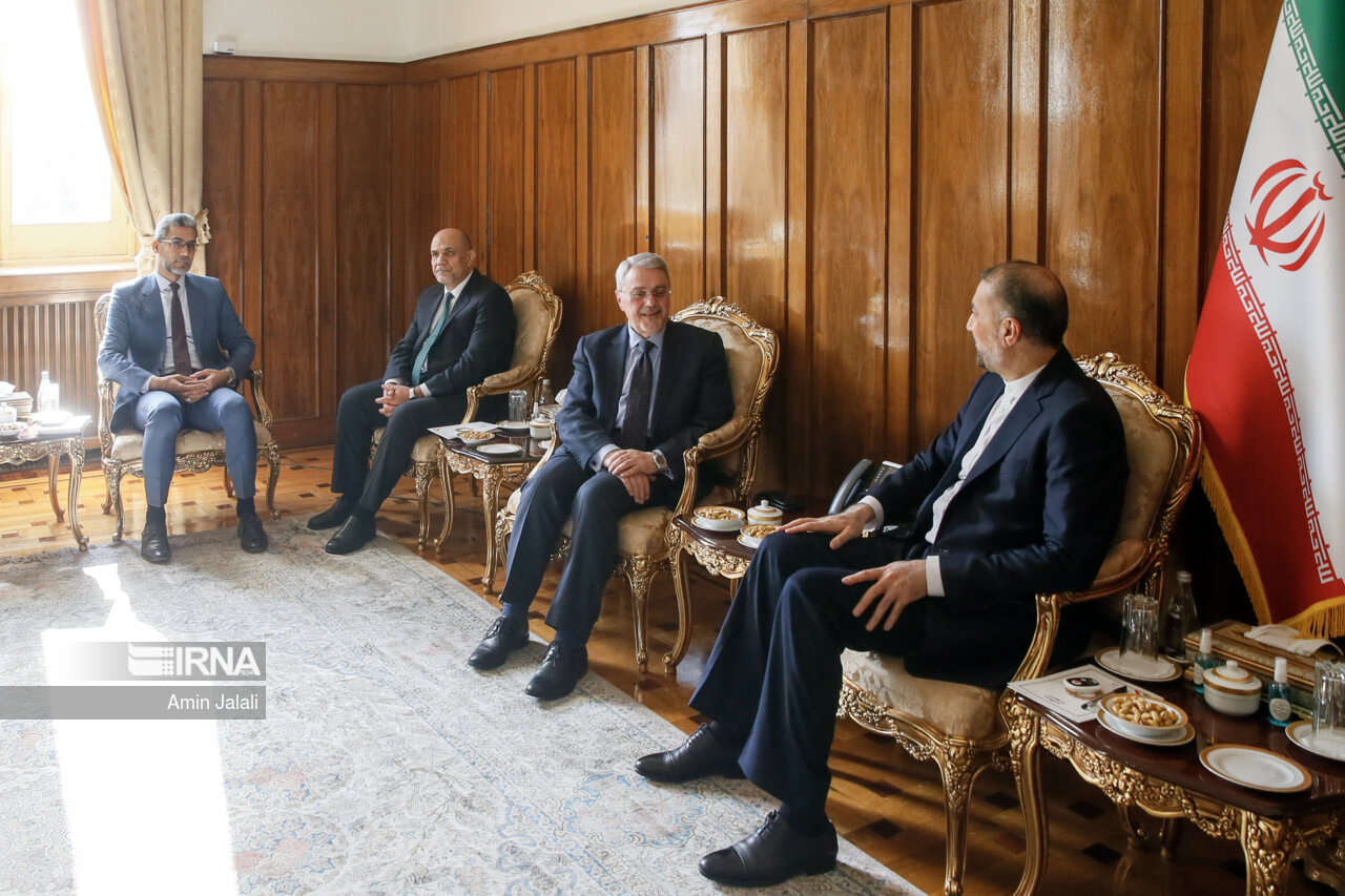 دیدارهای وزیر امور خارجه- ۳ دی ۱۴۰۲