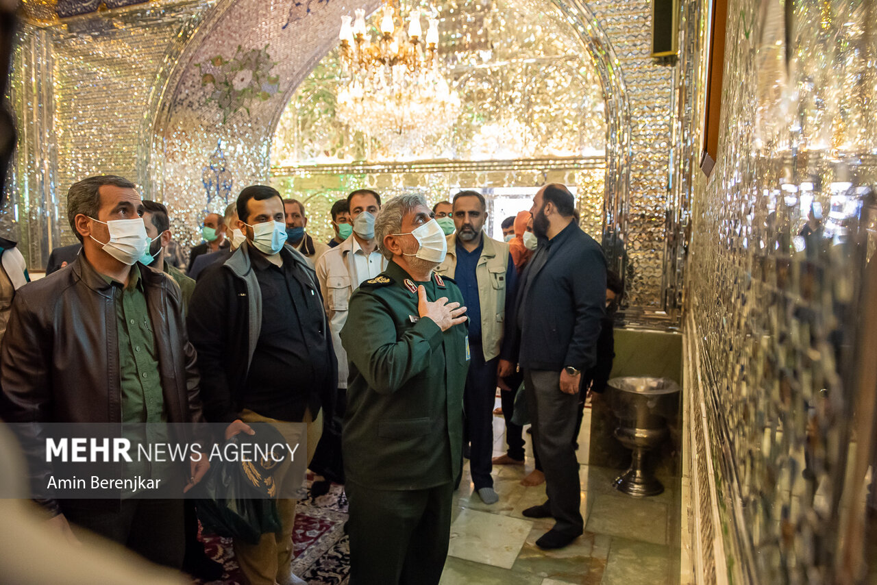 سفر سردار اسماعیل قاآنی به شیراز