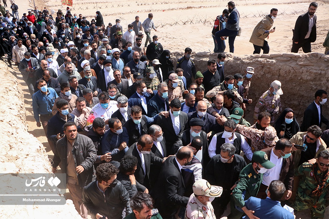 حضور رئیس جمهور در یادمان شهدای شلمچه