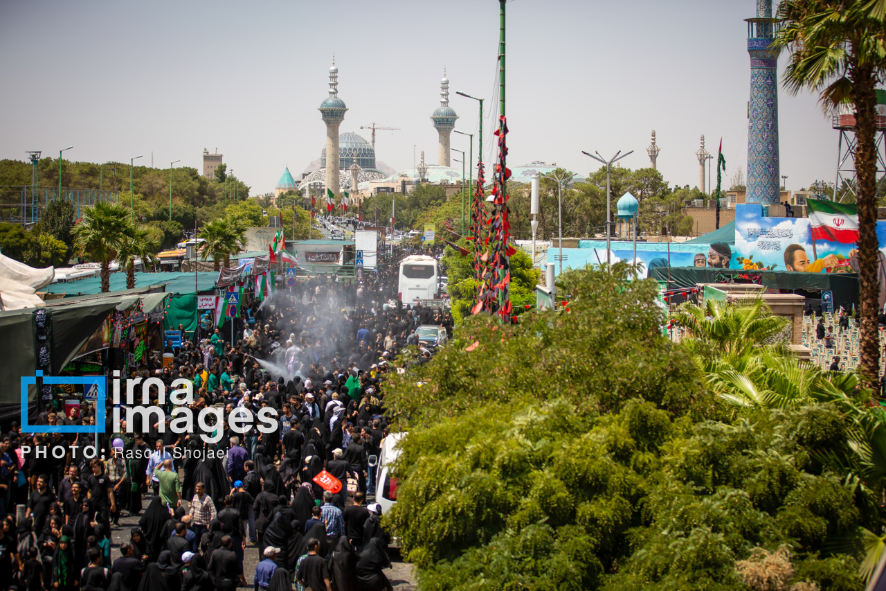 راهپیمایی جاماندگان اربعین حسینی در استانها