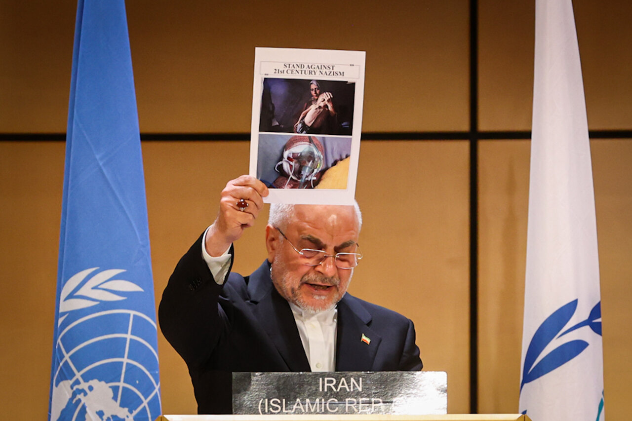 سخنرانی قالیباف در ششمین کنفرانس رؤسای مجالس جهان