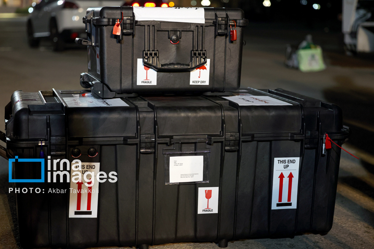 بازگشت رئیس جمهور از نیویورک