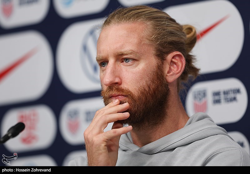 تمرین تیم ملی آمریکا 