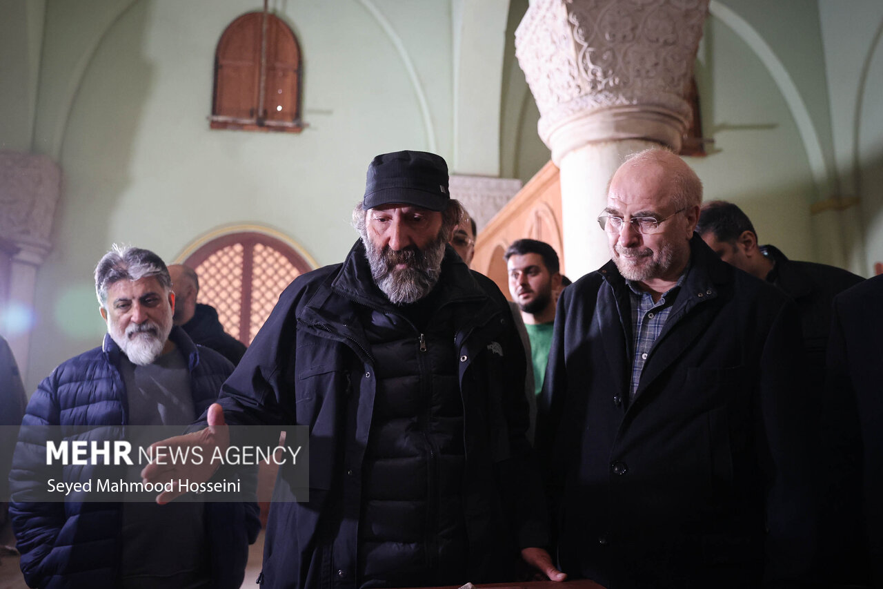 بازدید قالیباف از مراحل ساخت دو سریال تلویزیونی