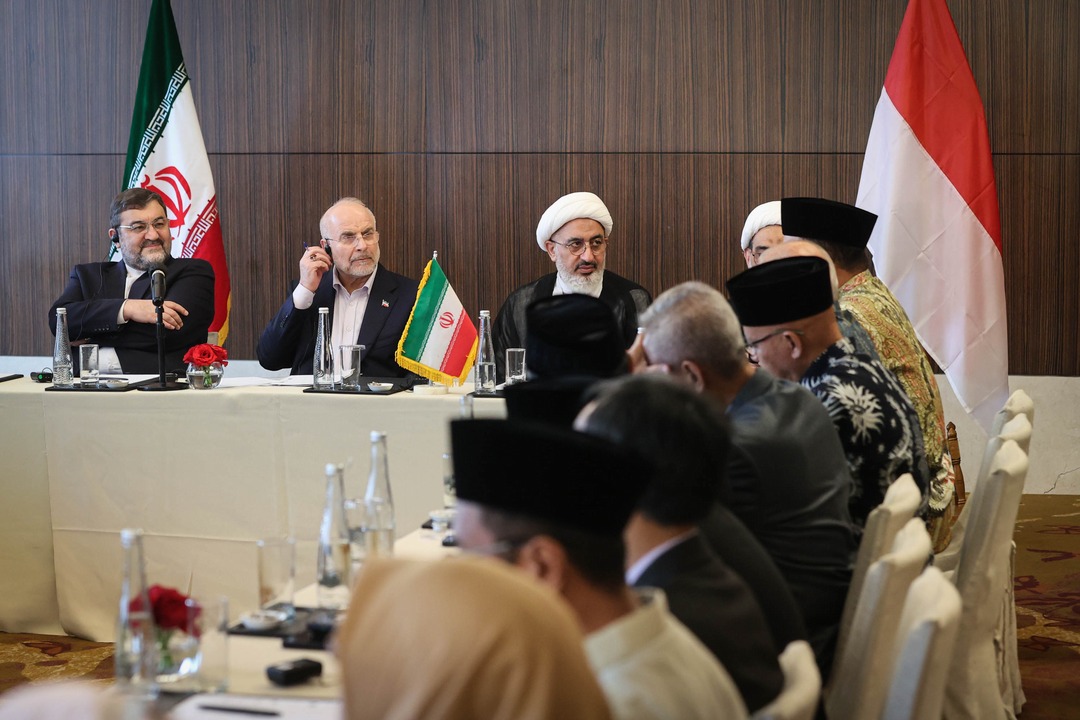 دیدار قالیباف با جمعی از علما و فرهیختگان اندونزیایی در جاکارتا