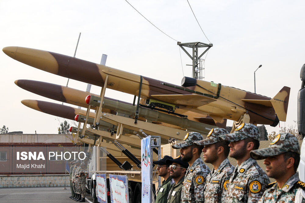 مراسم الحاق پهپادهای کرار به یگان‌های عملیاتی (نپاجا)