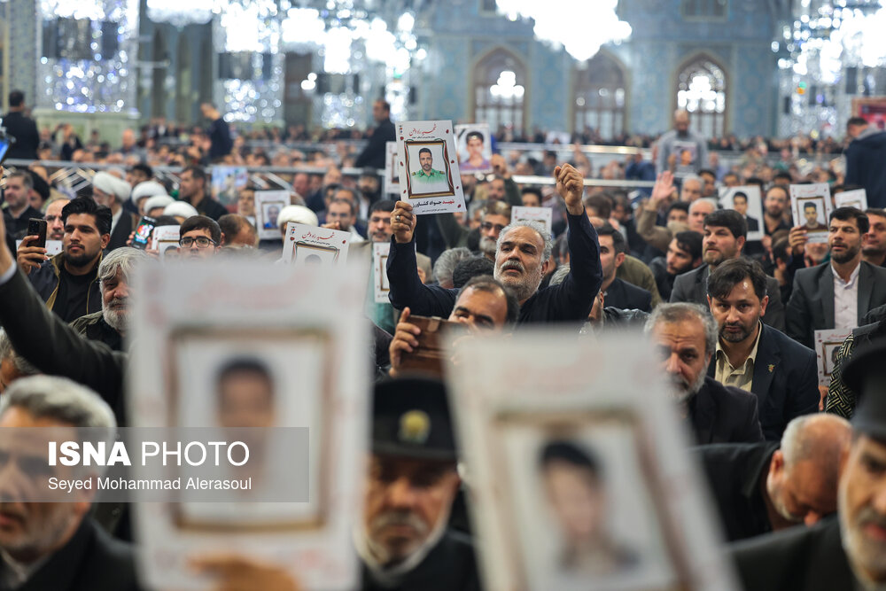 مراسم اربعین شهدای فتنه آمریکایی و صهیونیستی